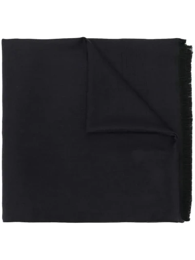 Dolce & Gabbana Woven Scarf In Black