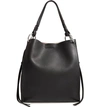 Rebecca Minkoff Kate Soft North/south Leather Tote In Black