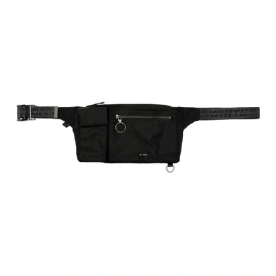 Off-white Black Pockets Fanny Pack In 1000 Blknoc