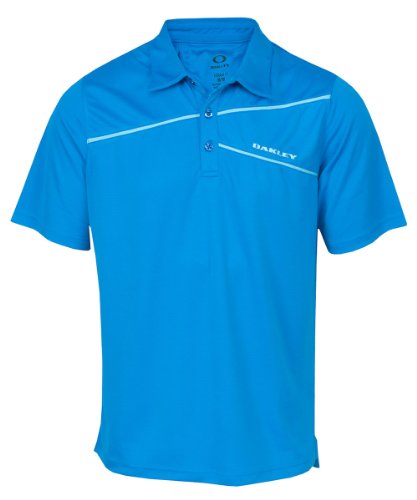 Oakley Golf Men's Active Polo Shirt In Fluid Blue | ModeSens