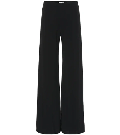 The Row Lucinda High-rise Wide-leg Pants In Black