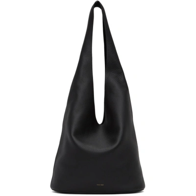 The Row Women's Bindle Two Leather Hobo Bag In Black