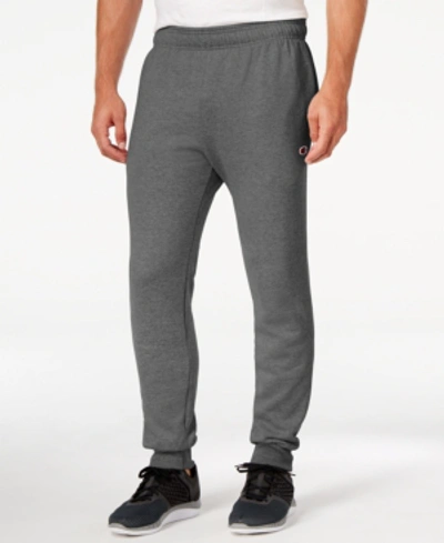 Champion Men's Powerblend Fleece Joggers In Grey