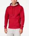 Champion Power Blend Fleece Pullover Hoodie In Team Red Scarlet