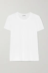 James Perse Vintage Boy Cotton-jersey T-shirt In White