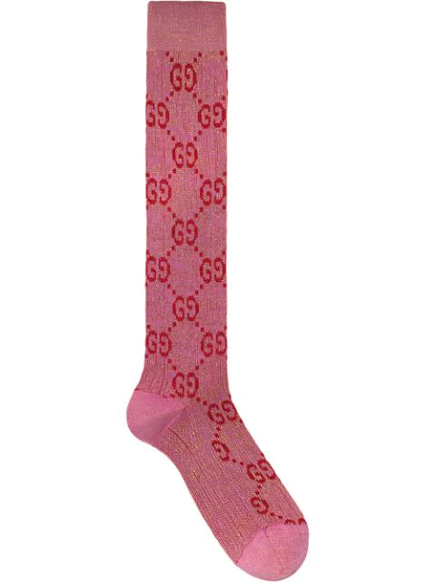 gucci pink socks