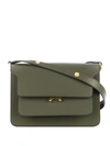 Marni Trunk Shoulder Bag In Green