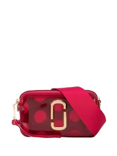 Marc Jacobs The Jelly Snapshot Camera Bag In Red