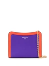 Emilio Pucci Colourblock Shoulder Bag In Purple