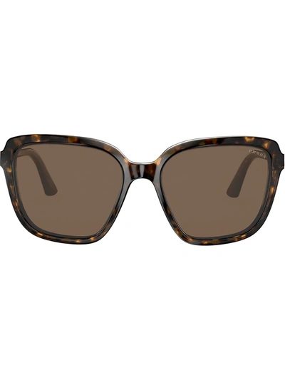 Prada Heritage Sunglasses In Brown