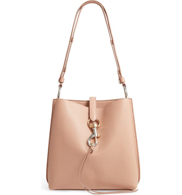 Rebecca Minkoff Megan Leather Shoulder Bag Brown In Doe ModeSens