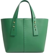 Frame Les Second Medium Tote - Green In Field Green