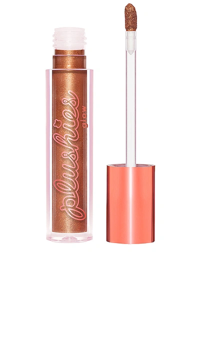Lime Crime Sunkissed Plushies Glow Soft Focus Lip Veil In Coco Froyo