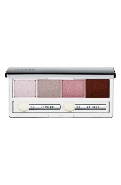 Clinique All About Shadow Eyeshadow Quad In Pink Chocolate