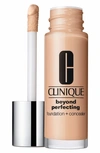 Clinique Beyond Perfecting Foundation + Concealer In Fair