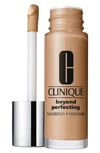 Clinique Beyond Perfecting Foundation + Concealer In Nutty