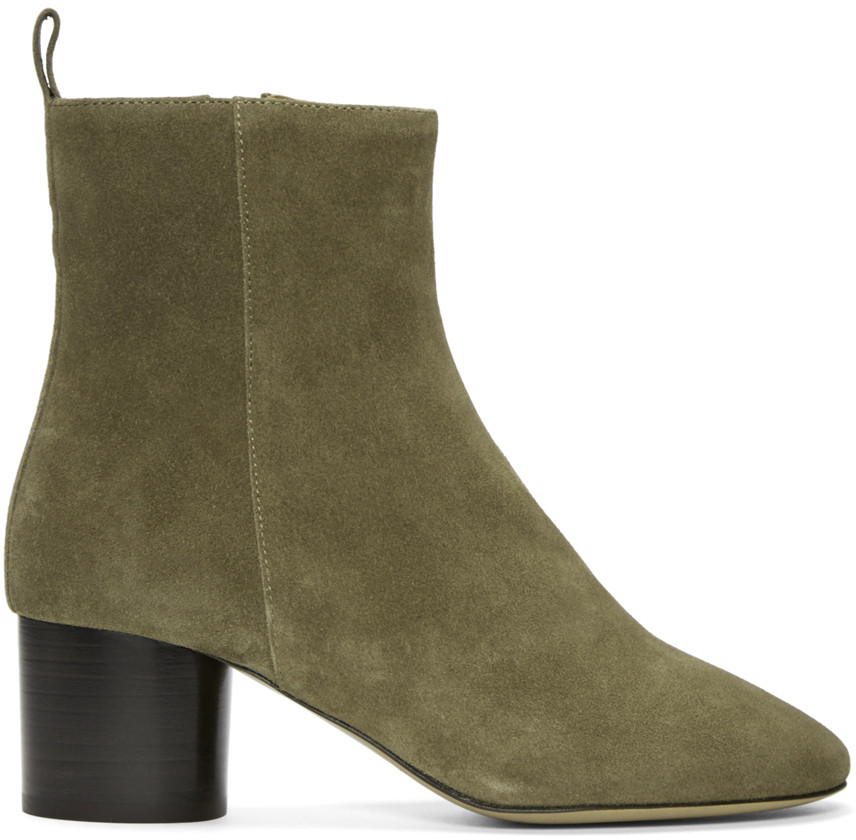 isabel marant boots brown