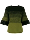 Fendi Gradient Knitted Jumper In F16ws-bukowski