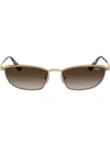 Vogue Eyewear Taura Gem Embellished Sunglasses In Gold