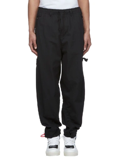 Stone Island Shadow Project Trousers In Nero