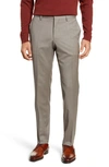 Hugo Boss Genesis Flat Front Wool Dress Pants In Light Beige