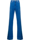 Kiton Straight-leg Trousers In Blue