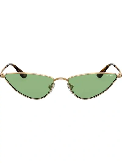 Vogue Eyewear La Fayette Sunglasses In Gold