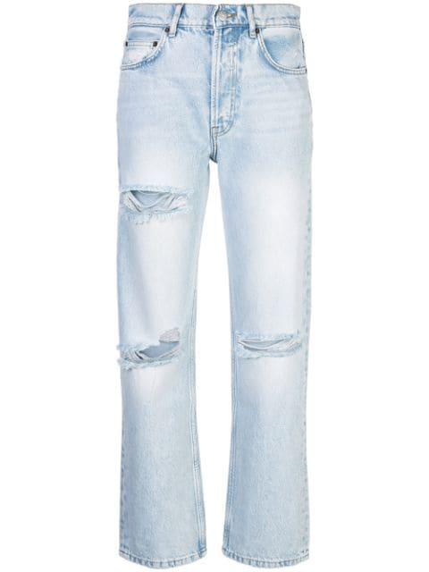 Reformation Cynthia Relaxed Jeans In Blue | ModeSens