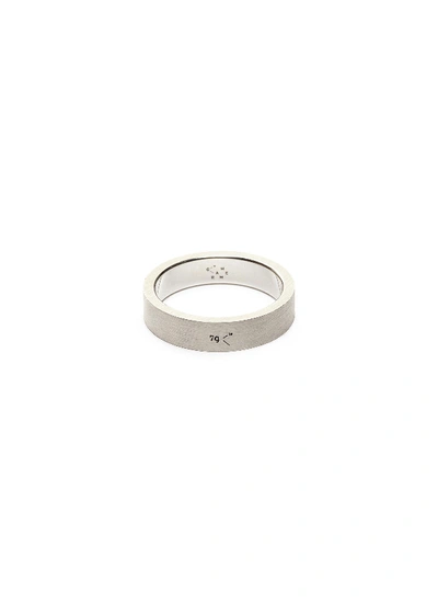 Le Gramme 'le 7 Grammes' Polished Sterling Silver Ring In Metallic