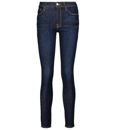 Frame Le Skinny De Jeanne Jeans, Grove Street In Blue