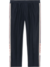Gucci Jogging Pant With  Stripe In Blue