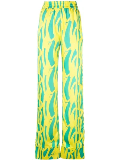 Alexis Kylian Trousers In Yellow