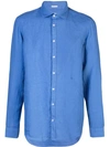 Massimo Alba Canary Shirt In Blue