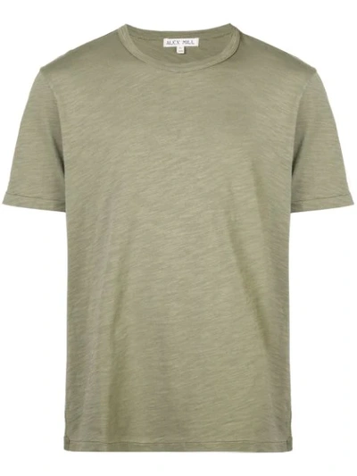 Alex Mill Standard Slub T-shirt In Green
