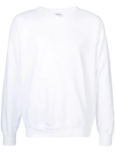 Save Khaki United Supima Sweatshirt In White