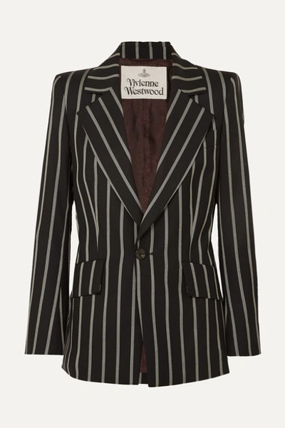 Vivienne Westwood Lou Lou Jacket Black/white Stripes