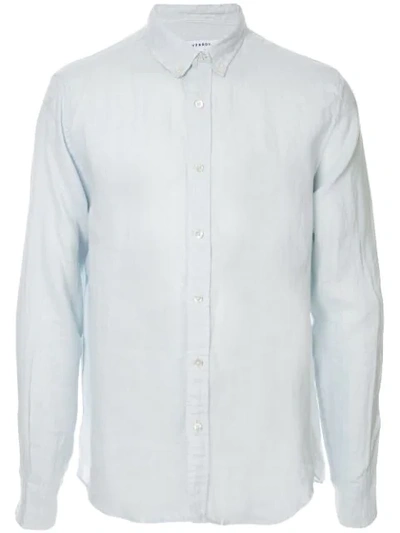 Venroy Classic Button Shirt In Blue