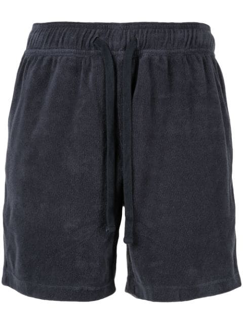 Venroy Terry Towel Shorts In Navy | ModeSens