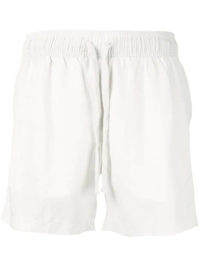 Venroy Drawstring Waist Shorts In White