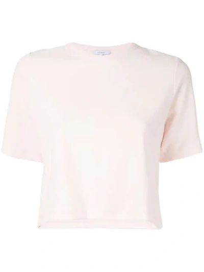 Venroy Cropped T-shirt In Pink