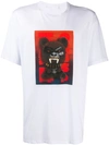 Neil Barrett Men's Fetish Bear Graphic T-shirt In White