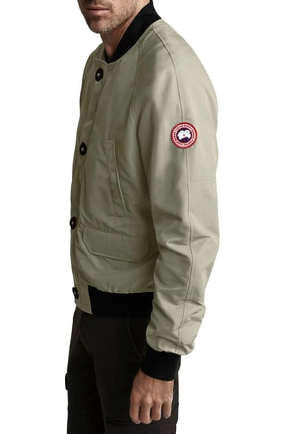 Canada Goose Men's Faber Button-front Bomber Jacket In Lichen
