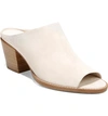 Vince Women's Vedra Block Heel Mule Sandals In Sandstone Suede