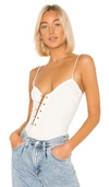 H:ours Mari Bodysuit In White