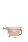 Rebecca Minkoff Hayden Leather Crossbody Bag - Beige In Doe