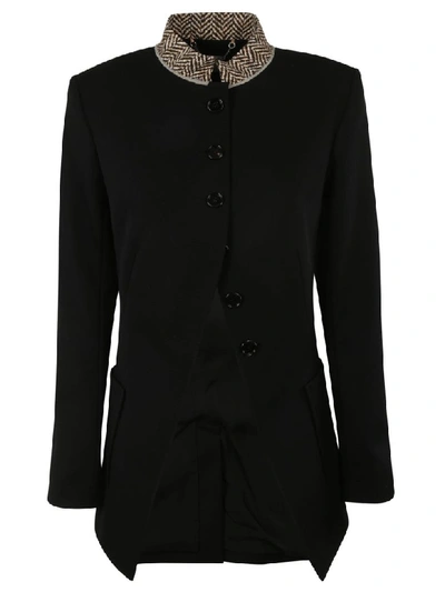 Chloé Single Breasted Jacket In Black