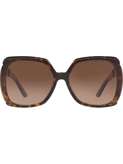Michael Kors Monaco Sunglasses In 300613 Dark Tortoise