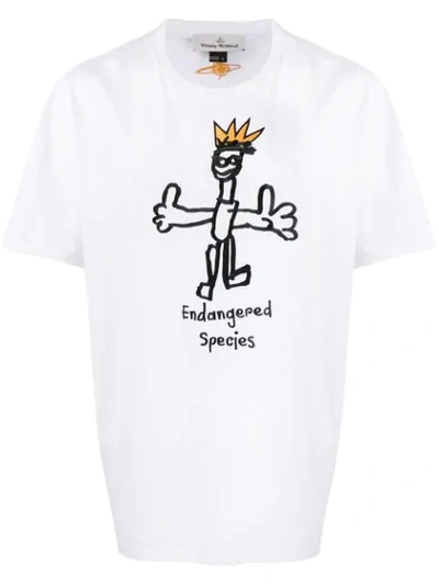 Vivienne Westwood Endangered Species T-shirt In White