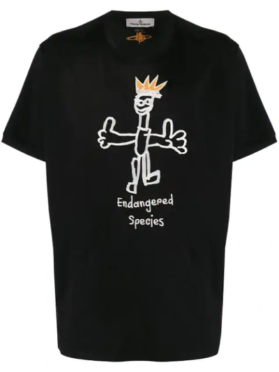 Vivienne Westwood Endangered Species T-shirt In Black