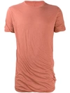 Rick Owens Round Neck T In Pink